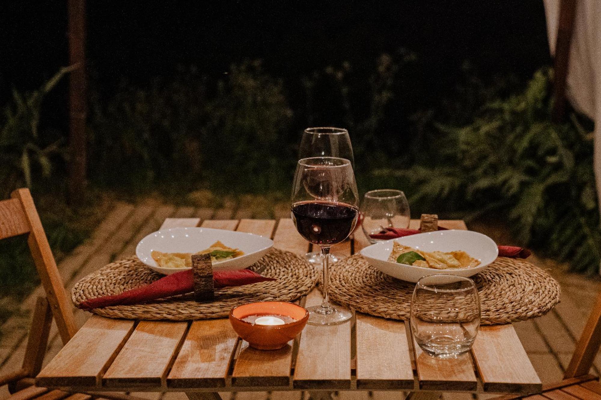 Glamping Le Dune Чиниджиано Экстерьер фото