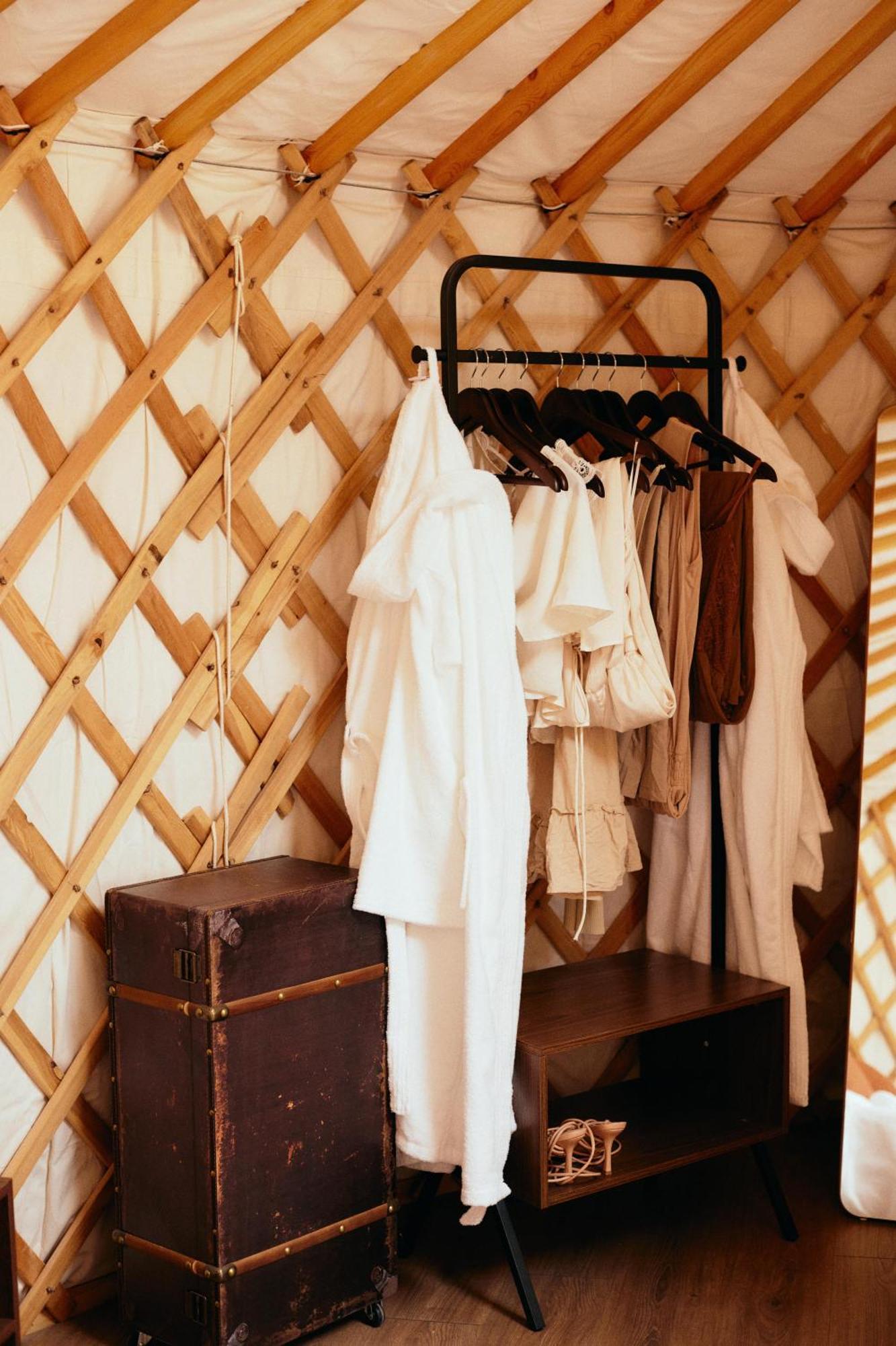 Glamping Le Dune Чиниджиано Экстерьер фото